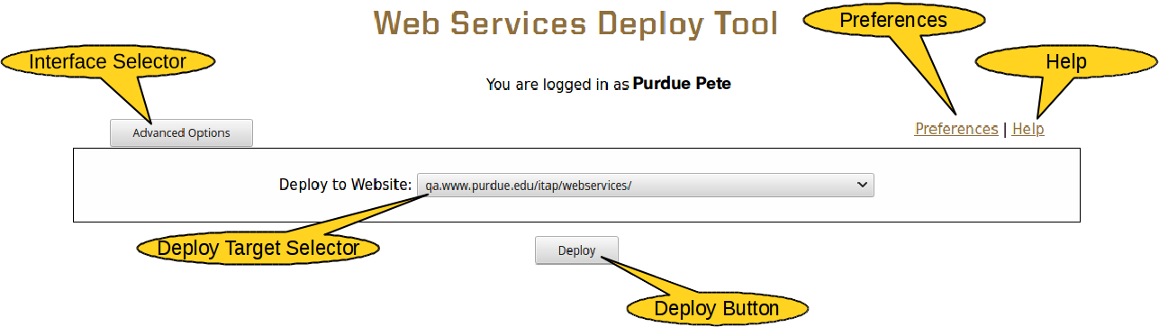 Deploy Tool Manual – Web Services