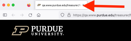 Firefox tab showing site URL instead of page title